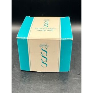 Avon Skin-So-Soft Woodland Fresh Candle Refill SSS Fragrance Authentic Vtg 1985